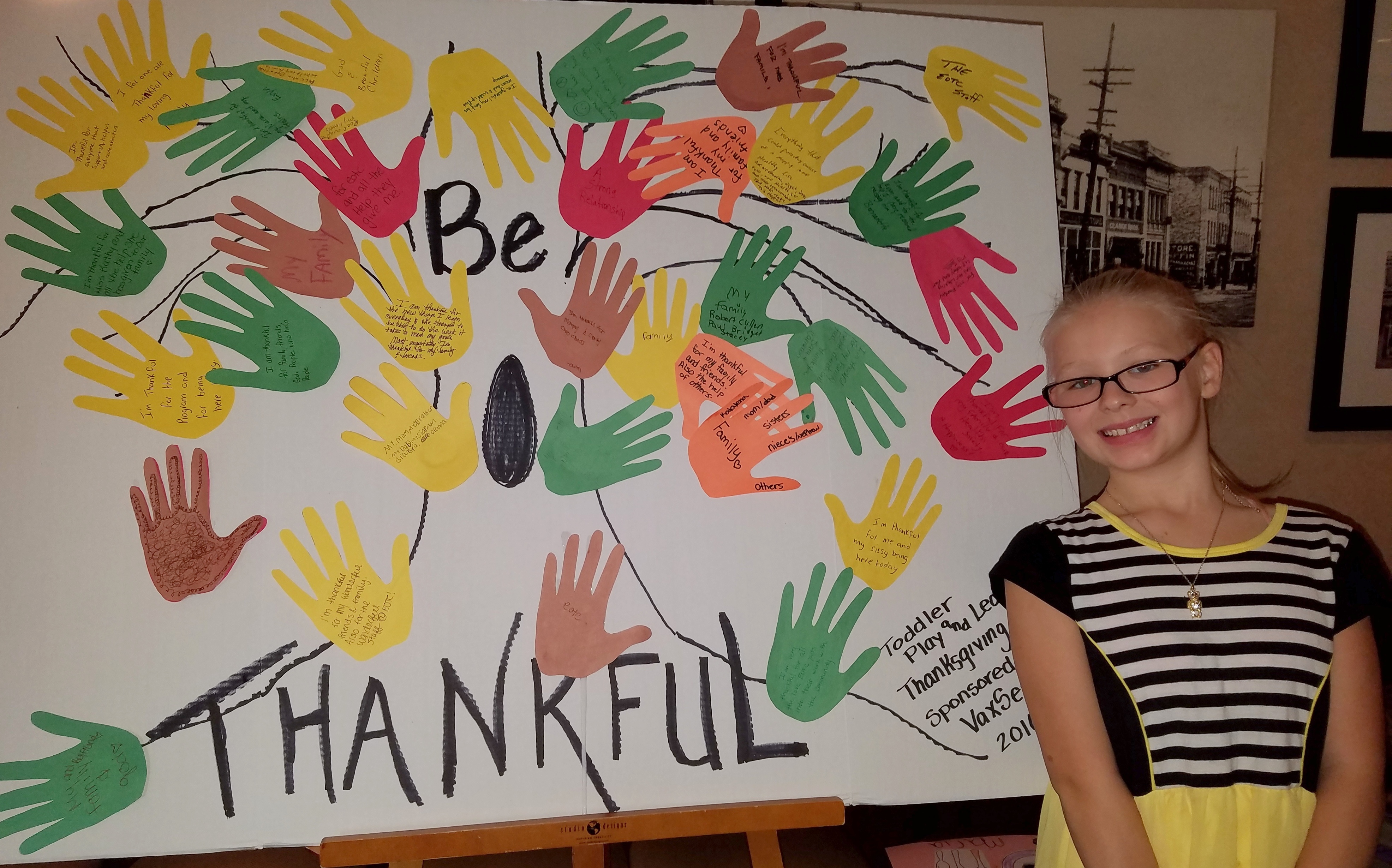 Program participants share all the wonderful things they are thankful for!