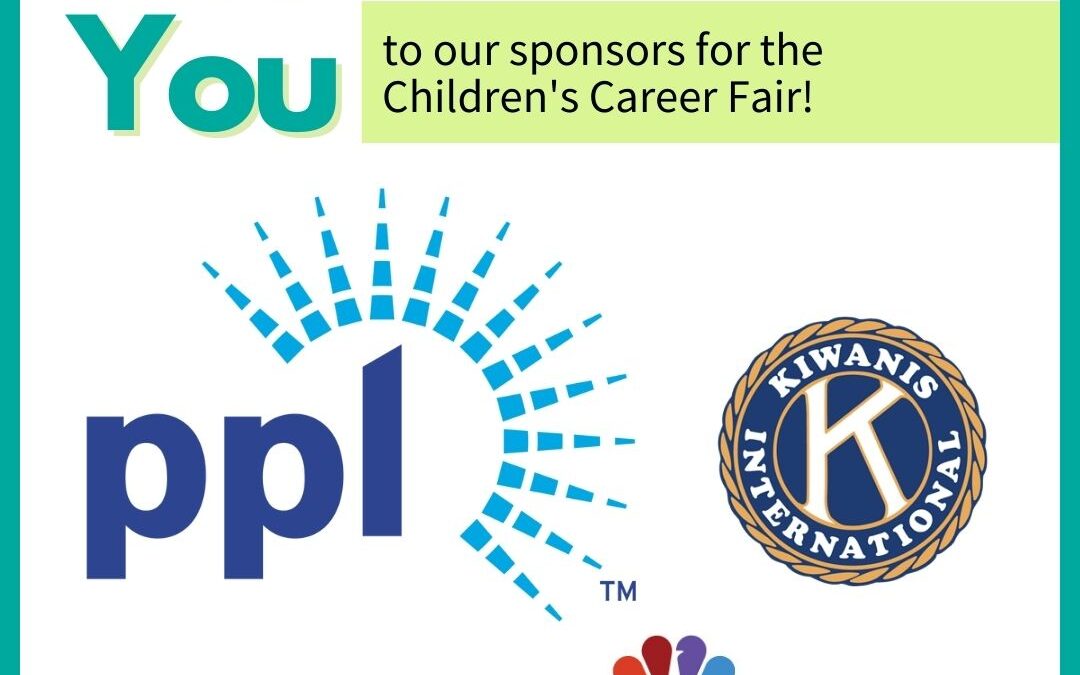 Outreach Extends Thanks to our Children’s Career Fair Sponsors!
